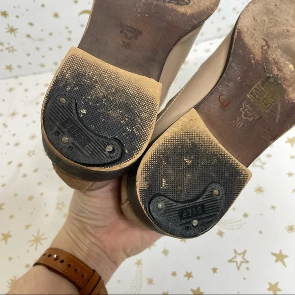 Free People | Brady Blush Pink Leather Suede Loafers Ankle Boots Size 38 - Picture 13 of 15